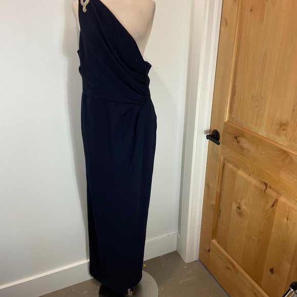 Calvin Klein Dresses & Skirts - Calvin Klein Bead Detail One Shoulder Cocktail